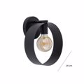 NG Santas Aplika Toixou Metalliki Mavri E27 F25cm 204-C-BL